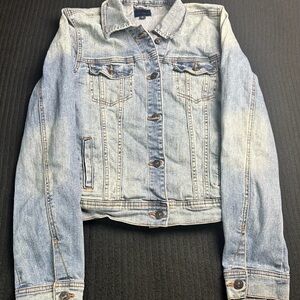 💙✨ Just USA Light Wash Denim Jacket Women’s Medium Trucker Jean Jacket ✨💙